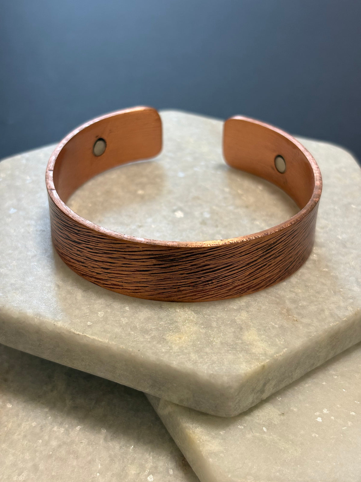 Zebra Copper Cuff Bracelet