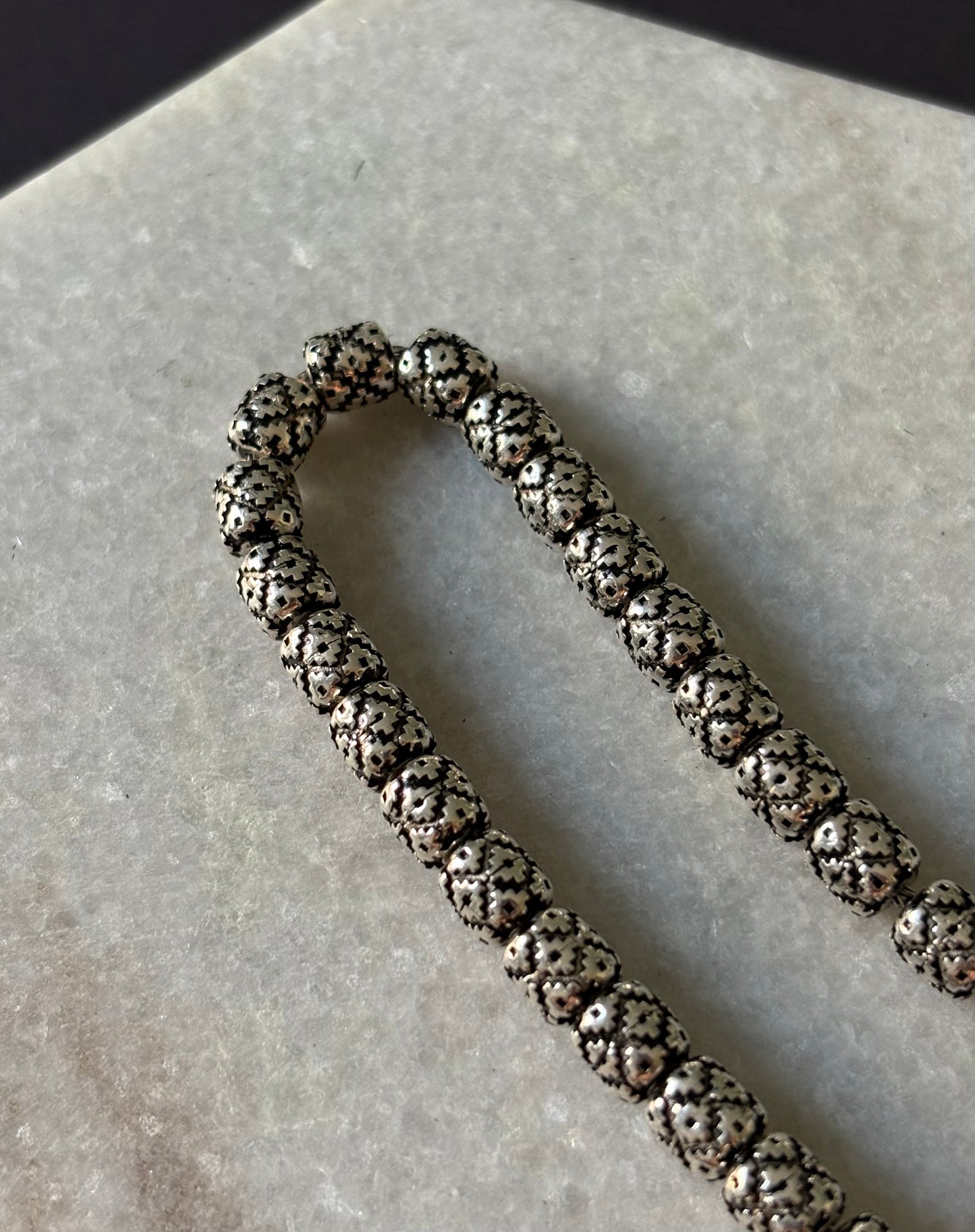 Sterling Silver Tapestry Rosary
