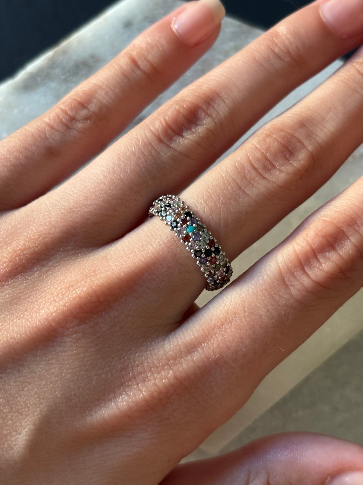 Mosaic Stackable Ring