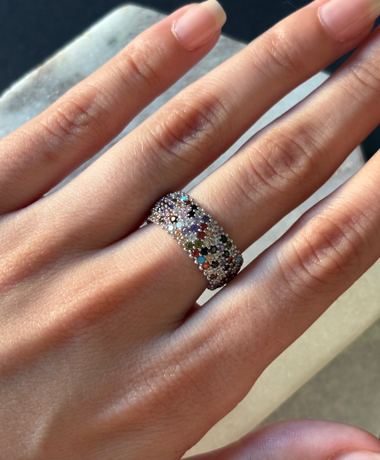 Mosaic Stackable Ring