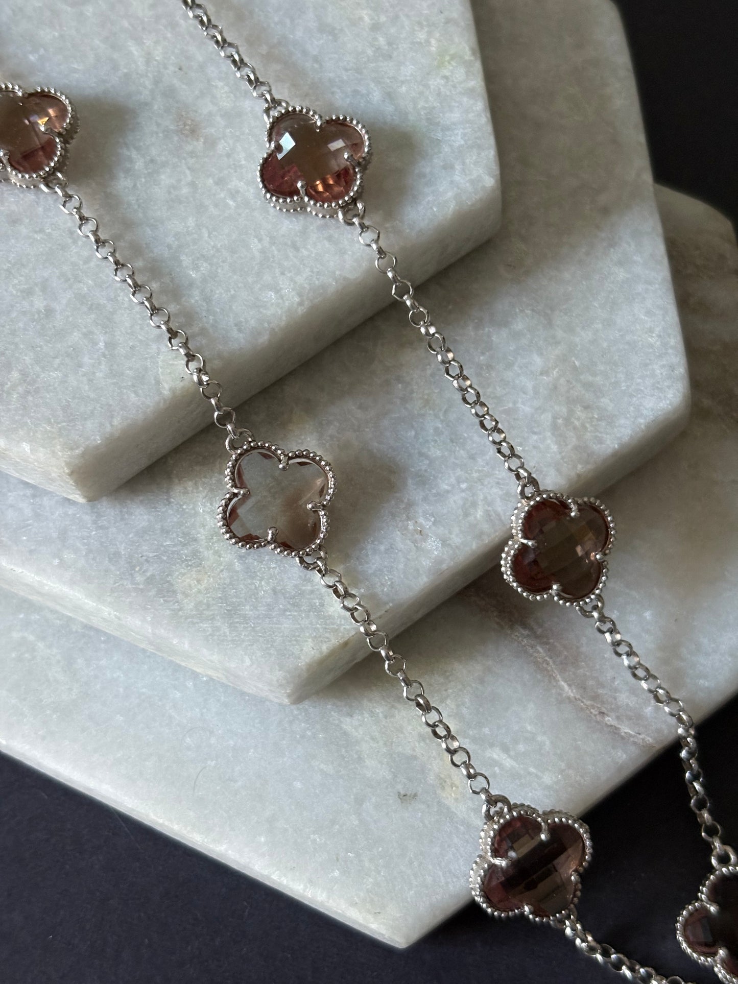 Long Clover Necklace