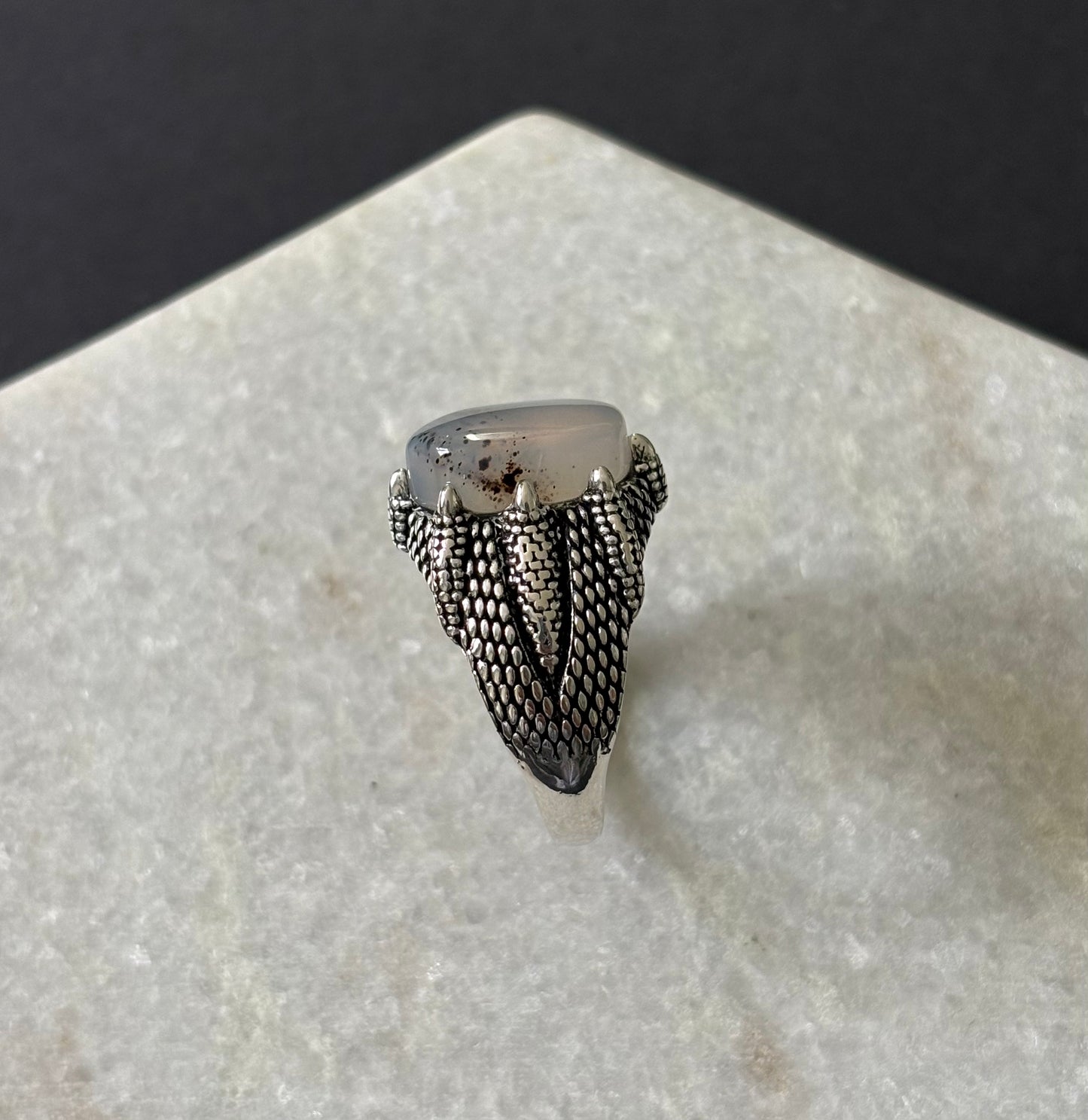 Dracarys Yemeni Aqiq Ring