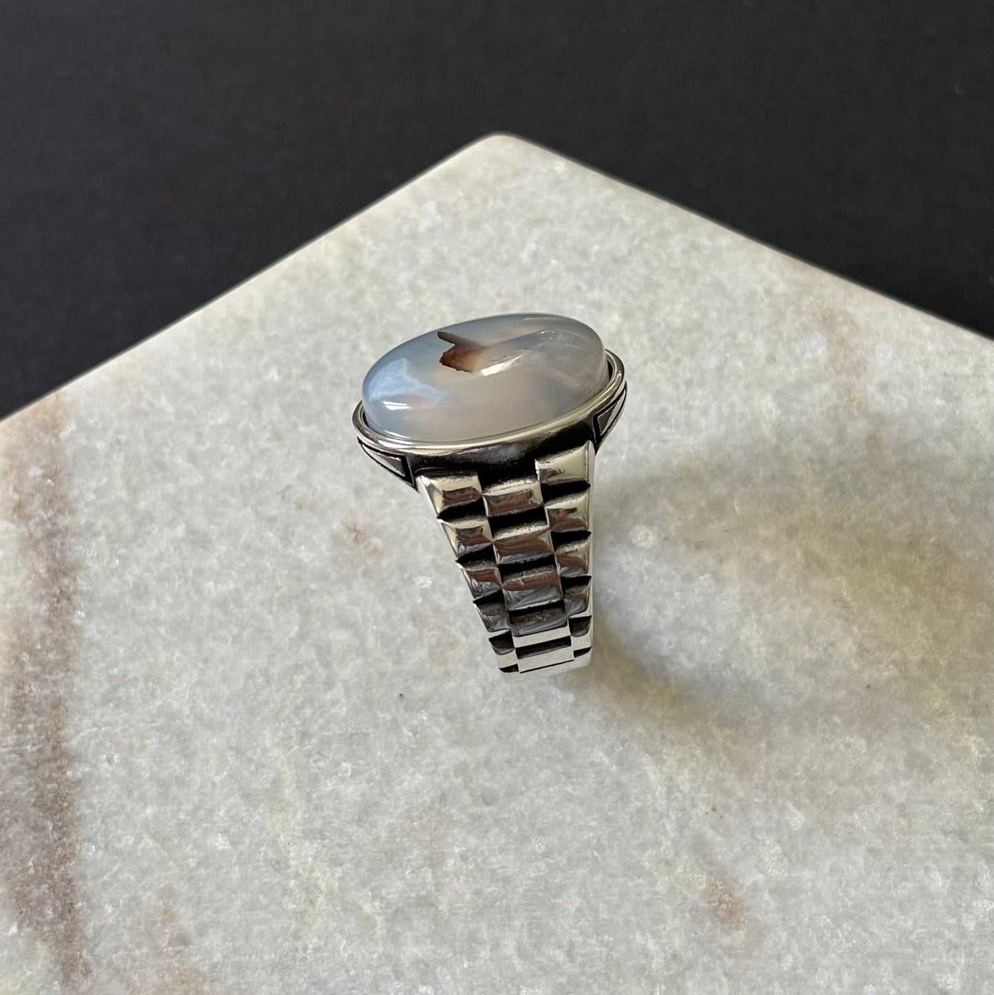 Rihla Yemeni Aqiq Ring