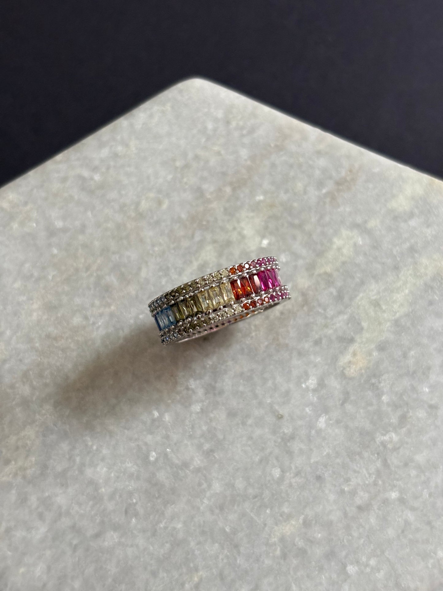 Rainbow Stackable Ring