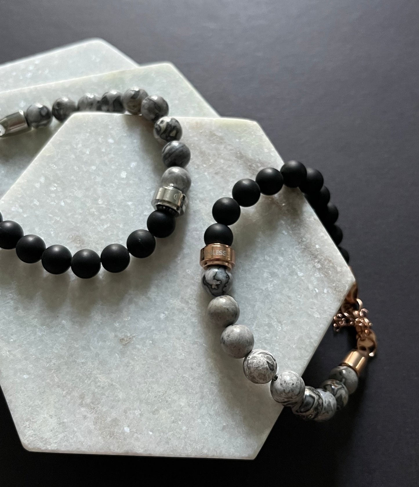 Mixed Natural Stone Bracelet