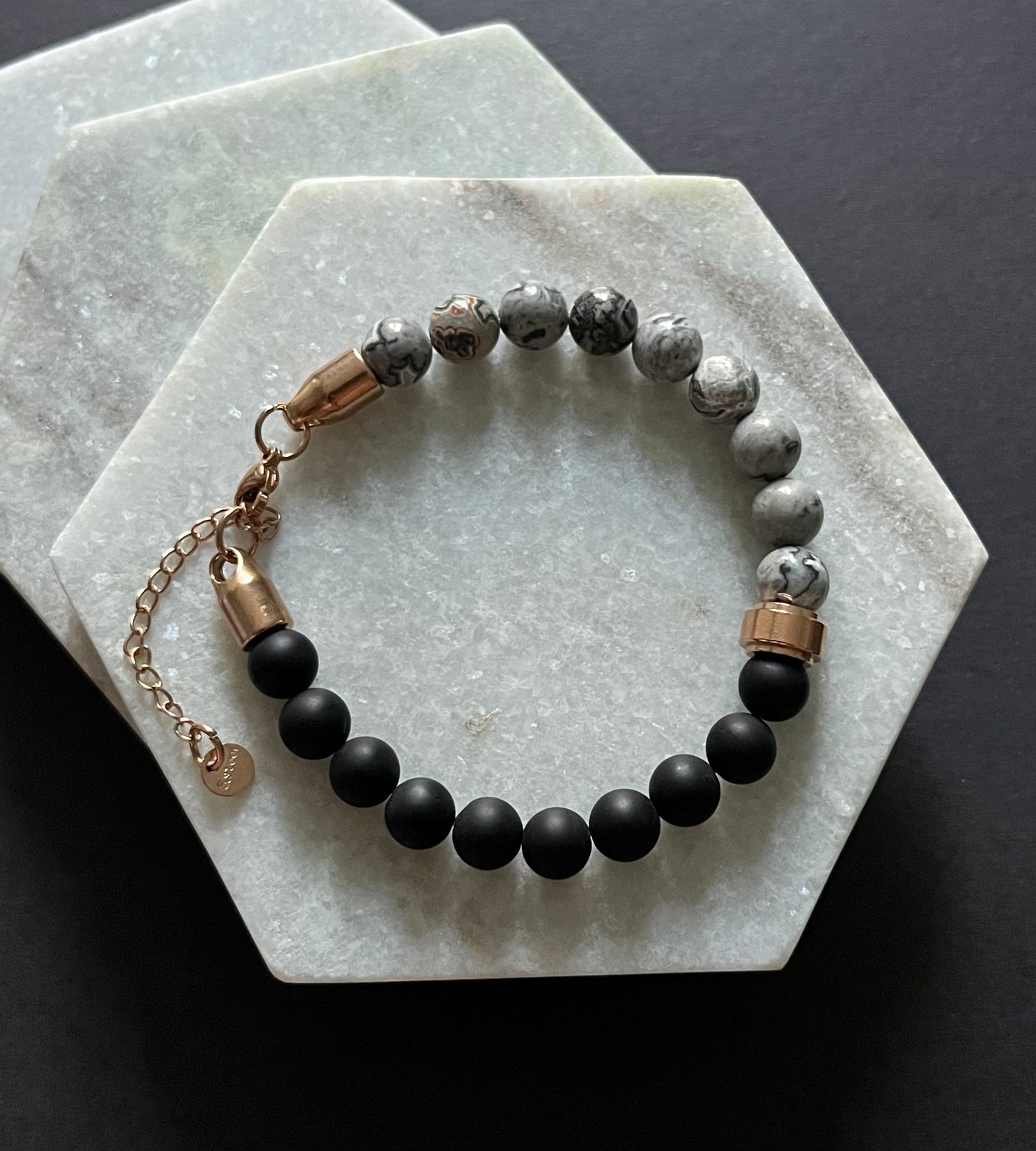 Mixed Natural Stone Bracelet