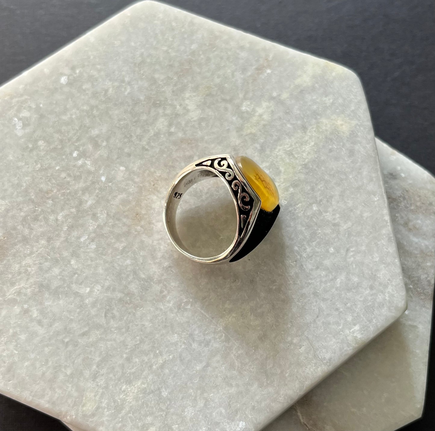Selman Amber Ring