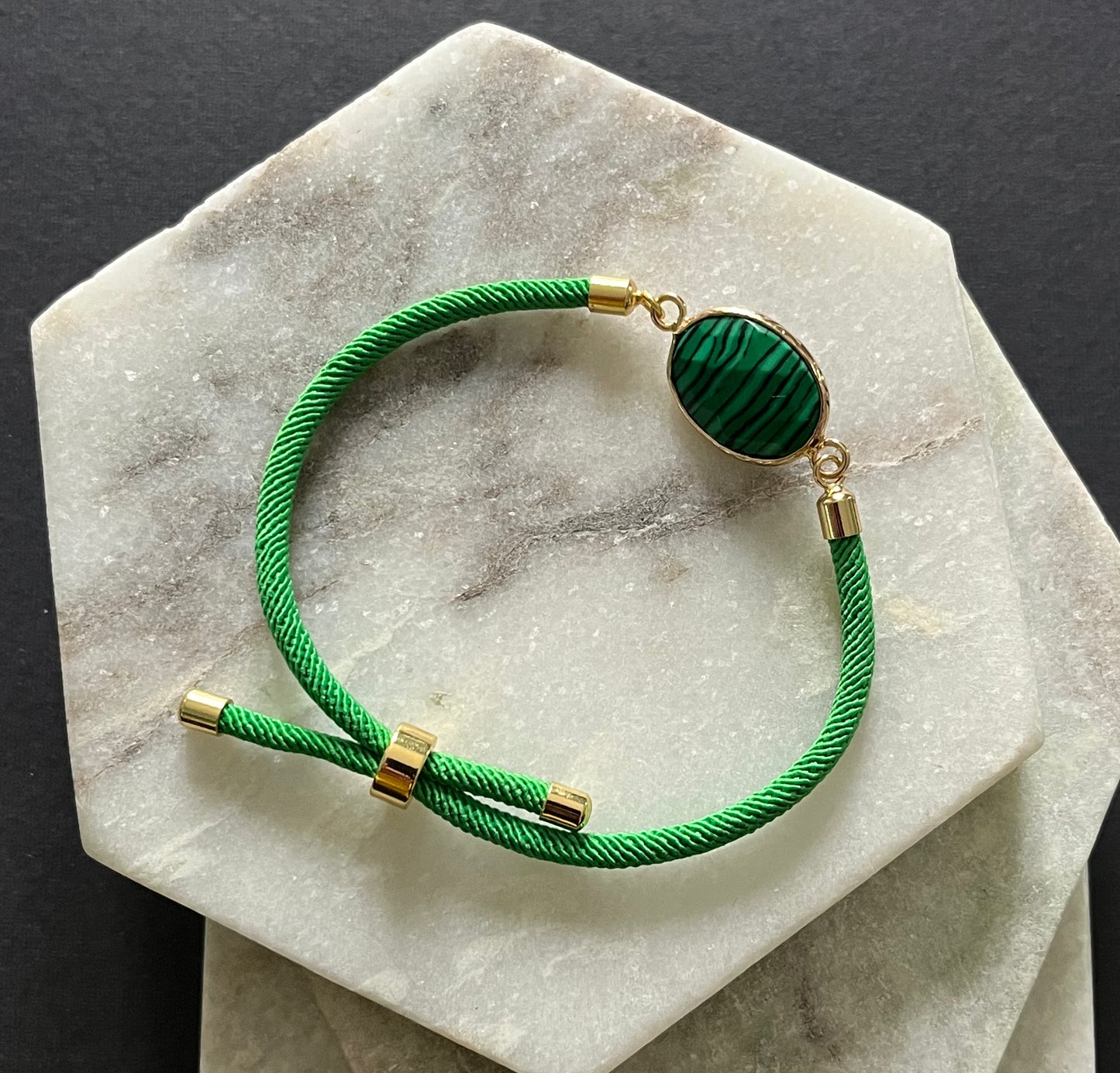 Adjustable Natural Stone Bracelet