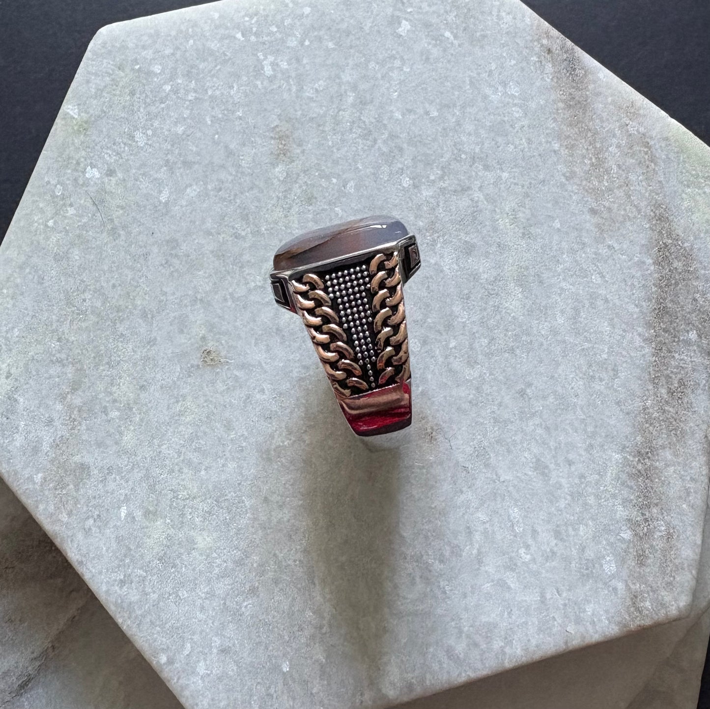 Othman Yemeni Aqiq Ring