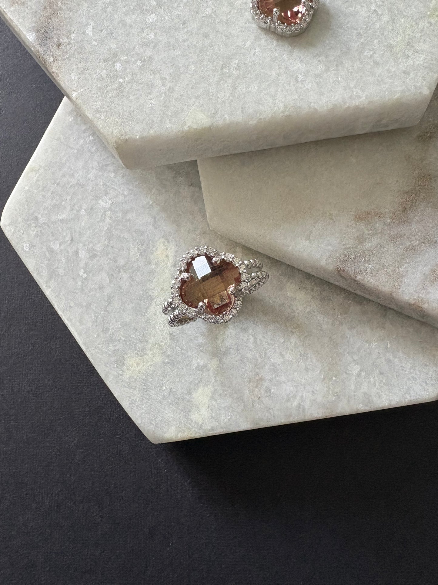 Mini Pavé Clover Set