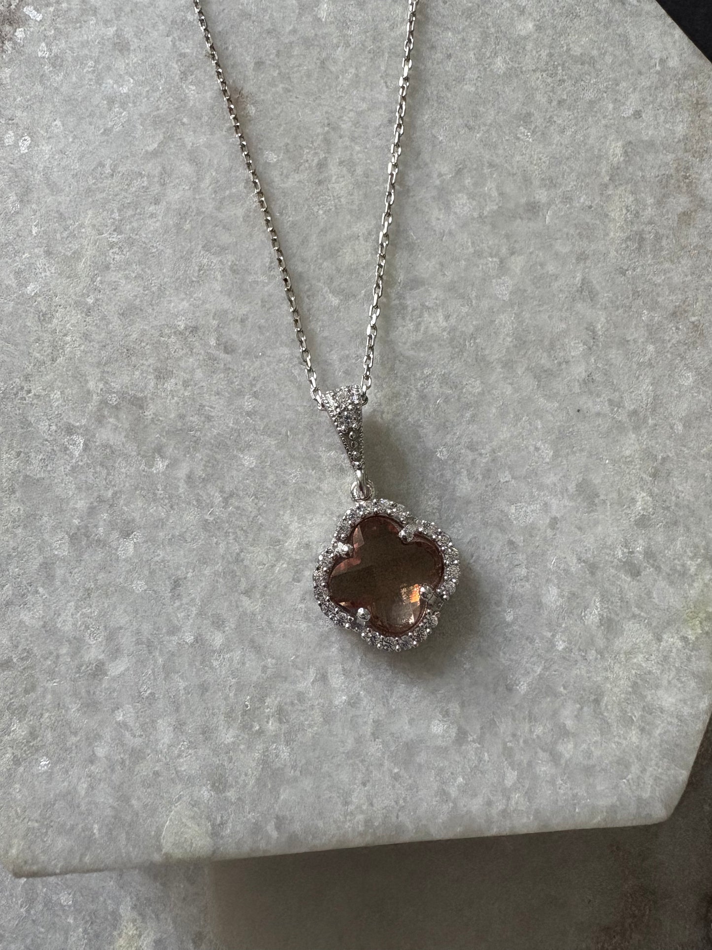 Mini Pavé Clover Set