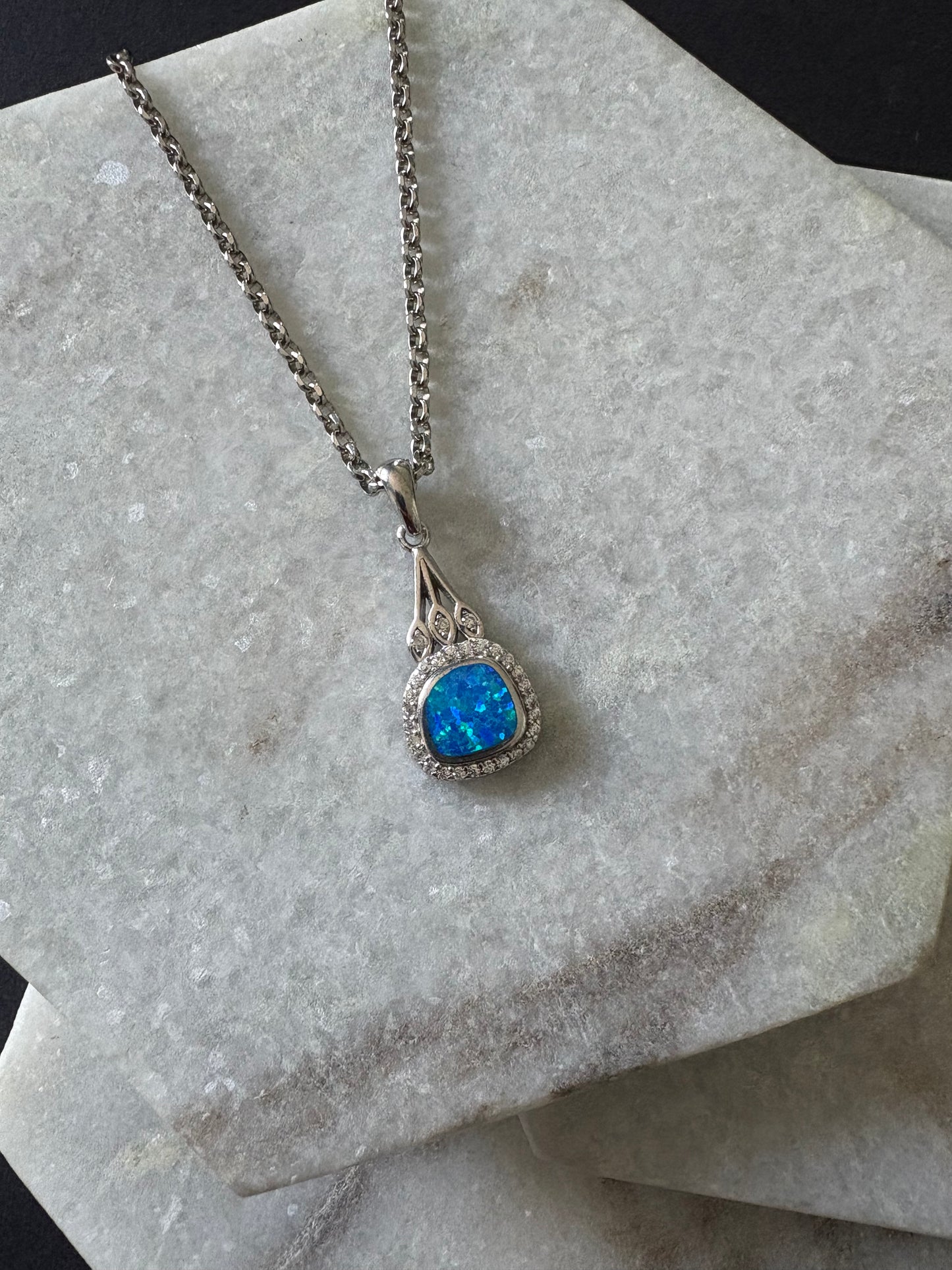 Irregular Opal Necklace