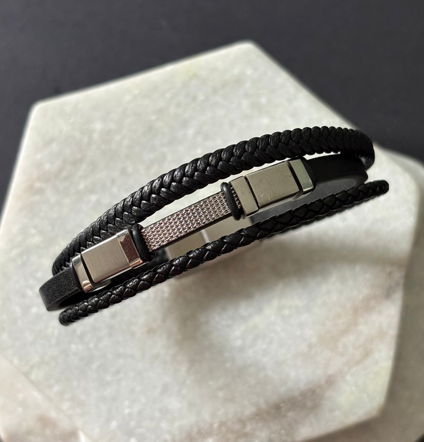 Triple Mesh Bracelet