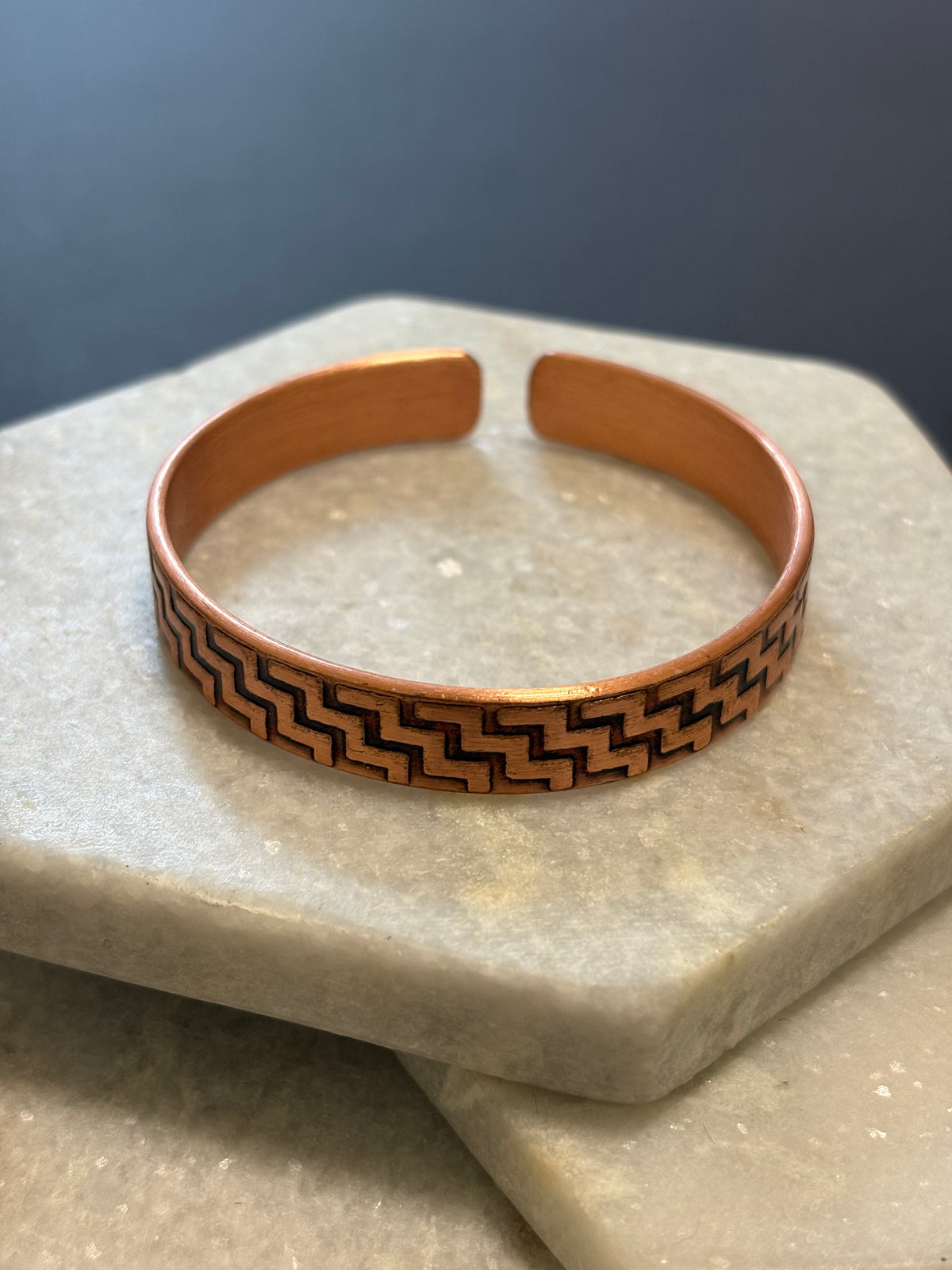 Ladder Copper Cuff Bracelet