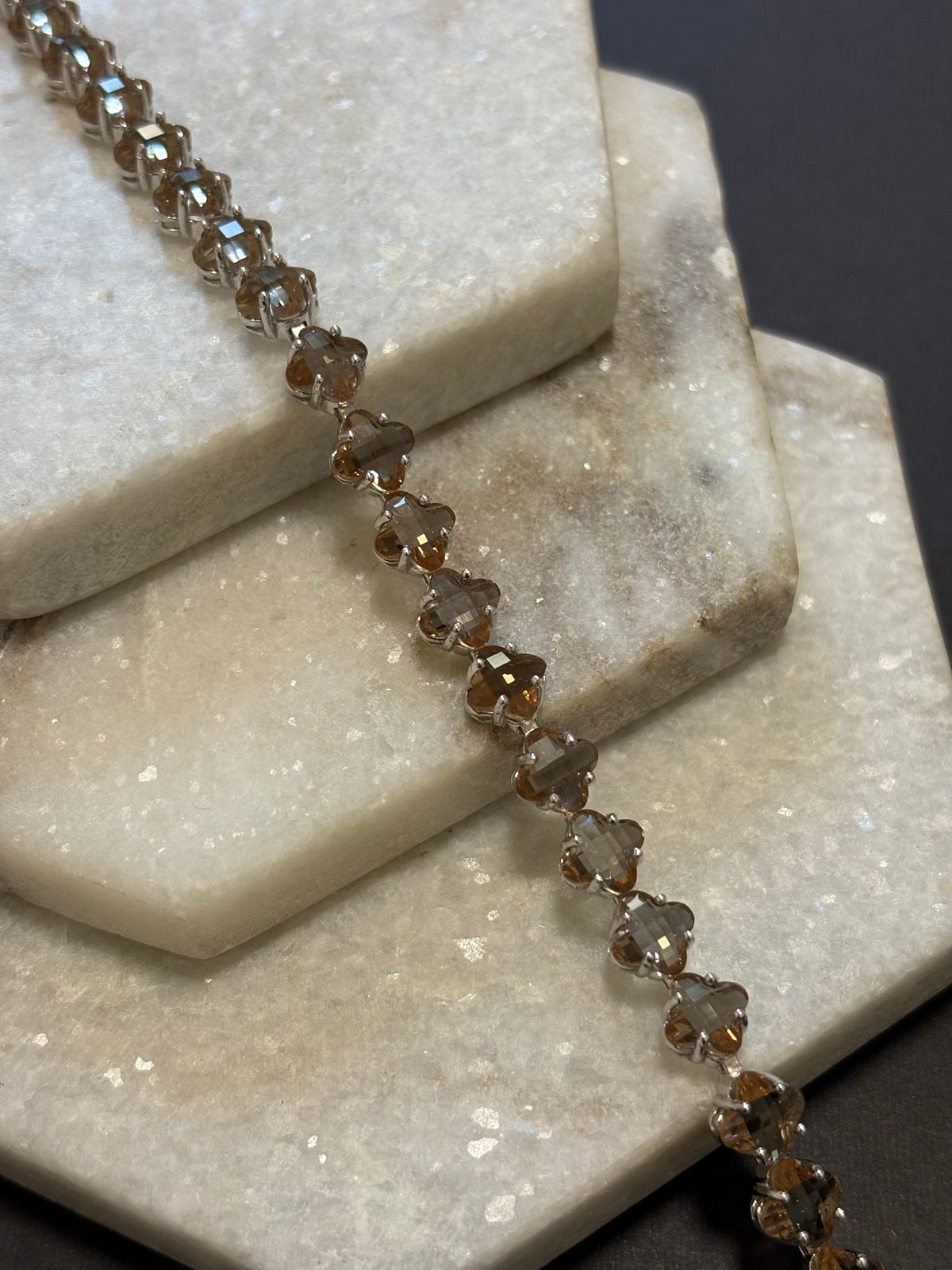 Tennis Clover Zultanite Bracelet
