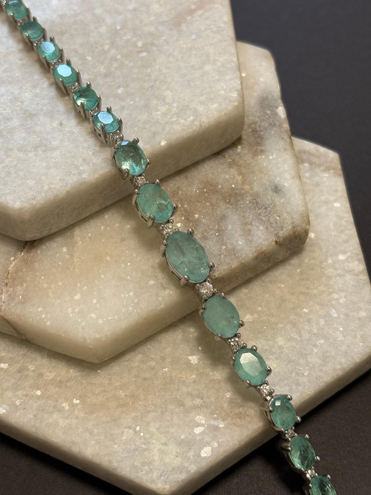 Tennis Tourmaline Bracelet