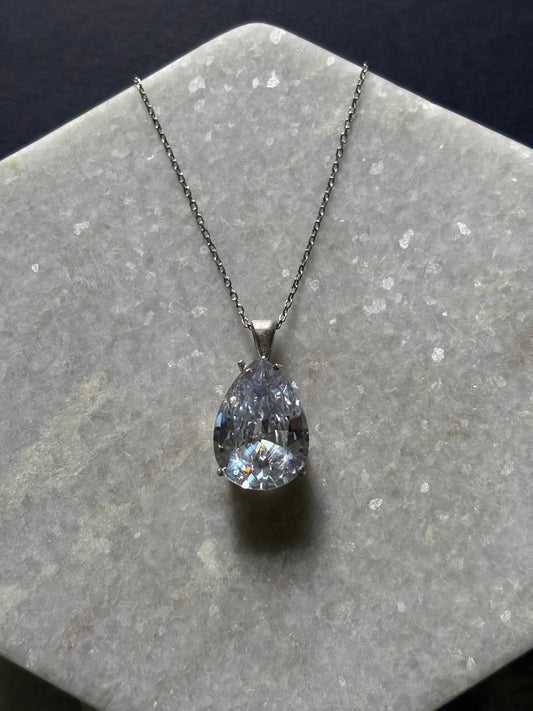 White Topaz Necklace