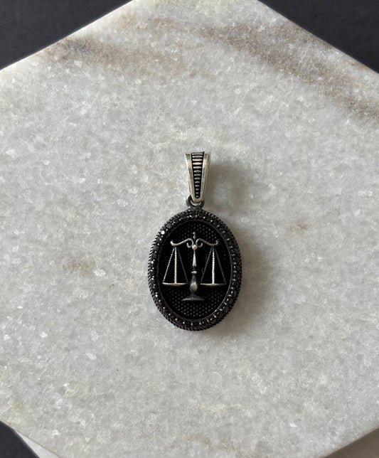 Scales of Justice Pendant