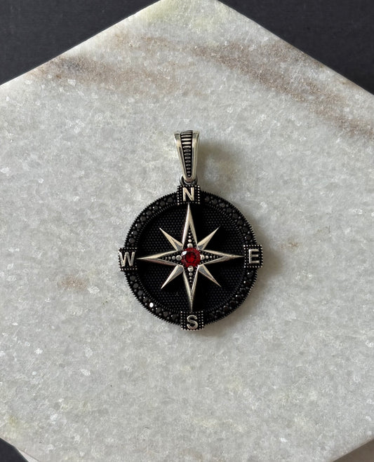 Rising Compass Pendant
