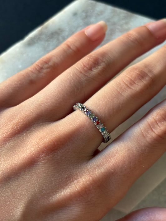 Mosaic Stackable Ring