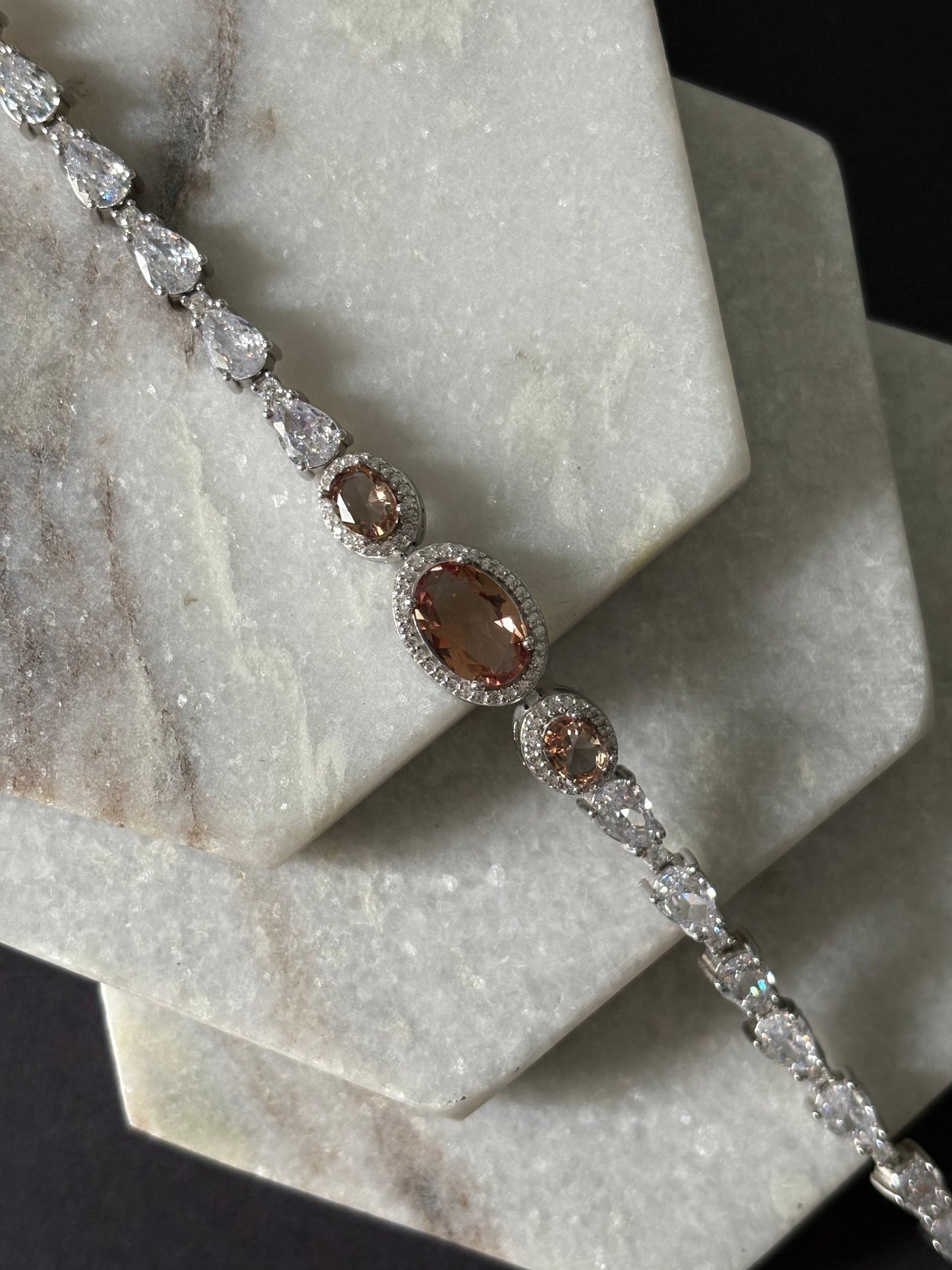 Oval Tennis Zultanite Bracelet