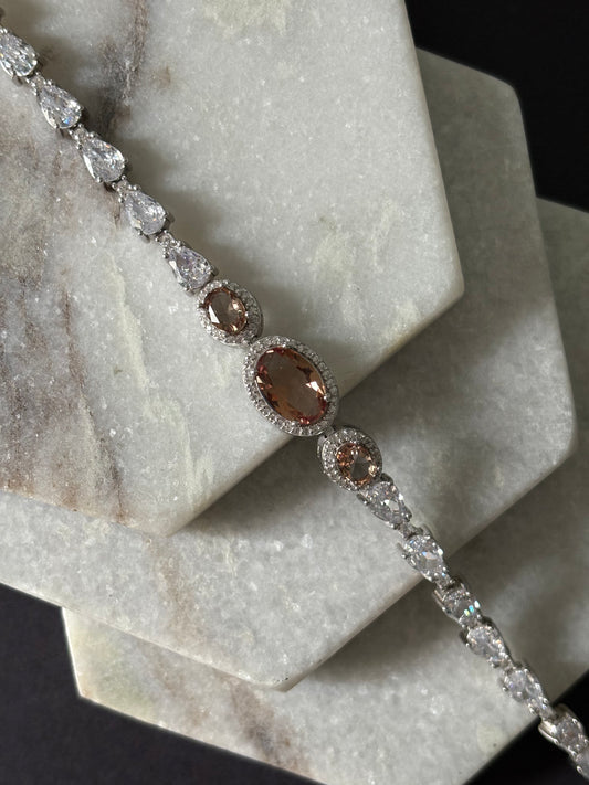 Oval Tennis Zultanite Bracelet