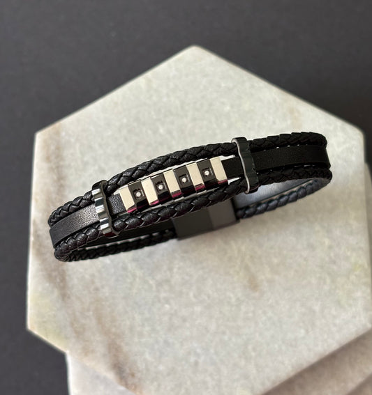 Triple Layered Shine Bracelet