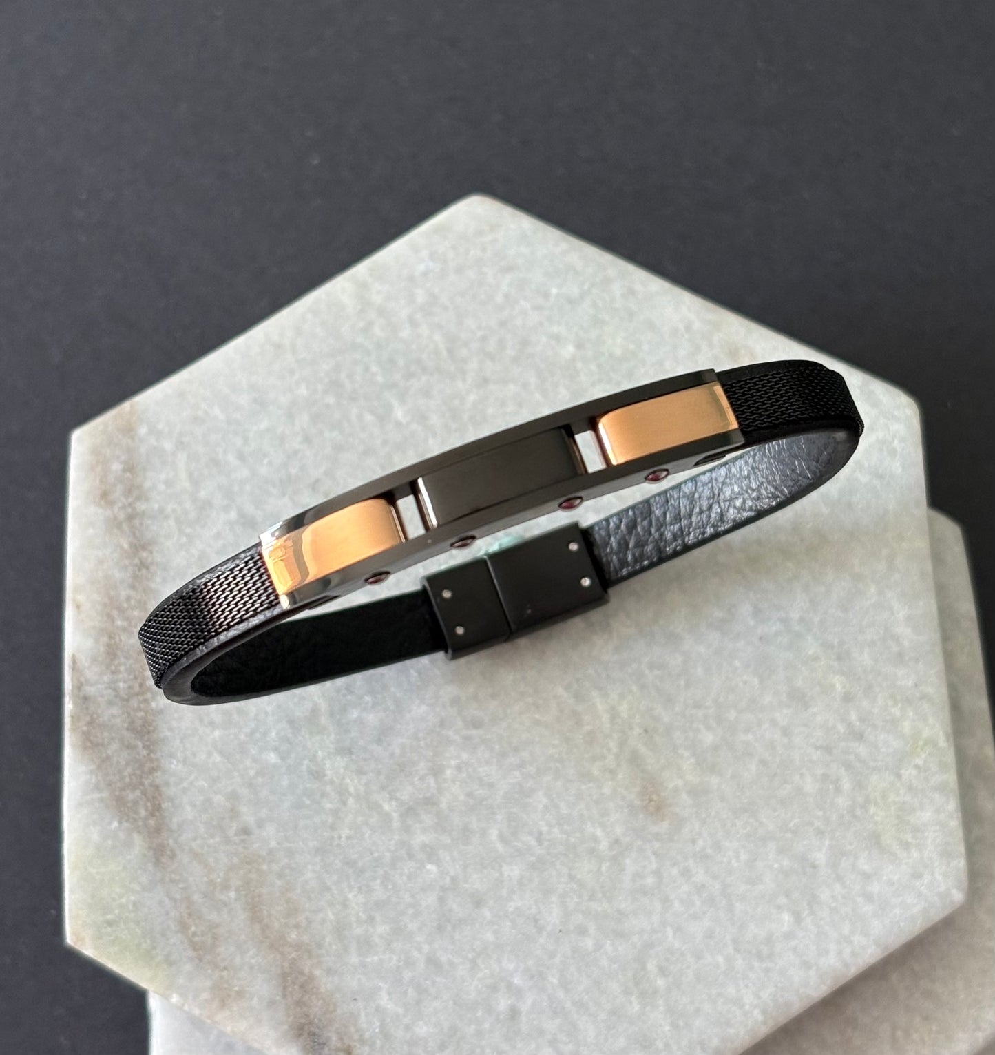 Rose Gold Mesh Bracelet