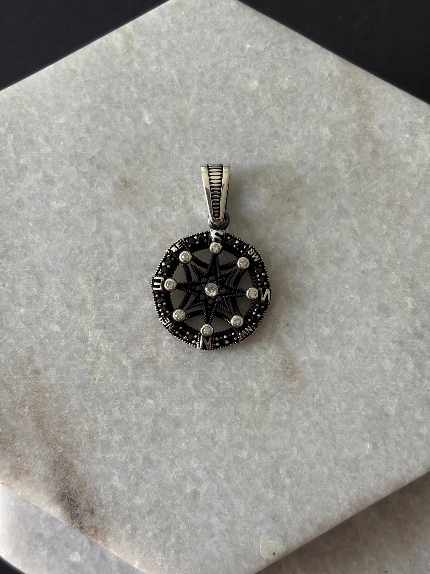 Rudder Compass Pendant