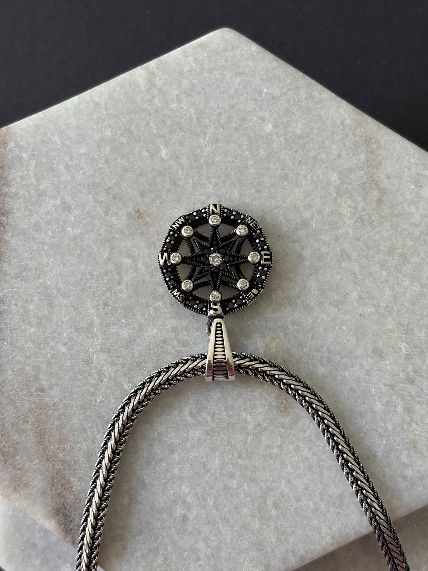 Rudder Compass Pendant