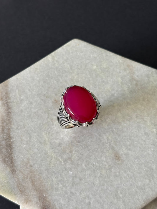 Crimson Ruby Ring