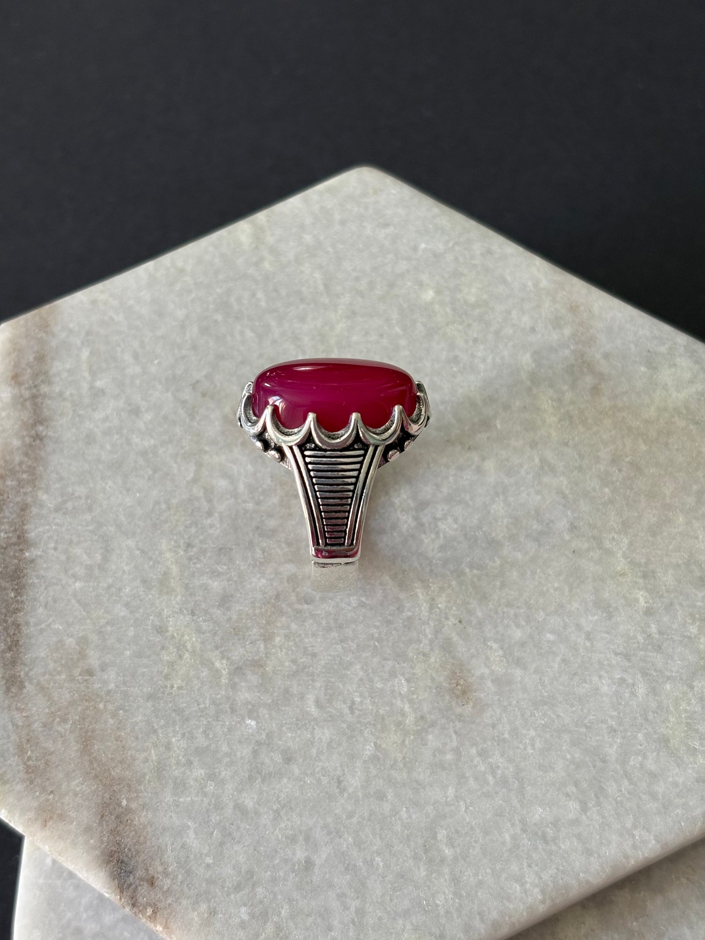 Crimson Ruby Ring
