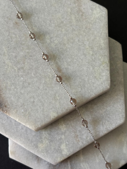 Beaded Chain Zultanite Bracelet