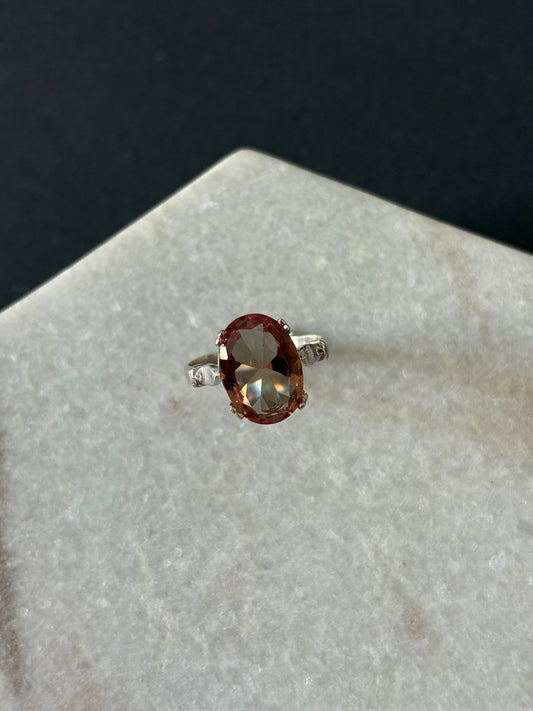 Large Oval Solitaire Ring