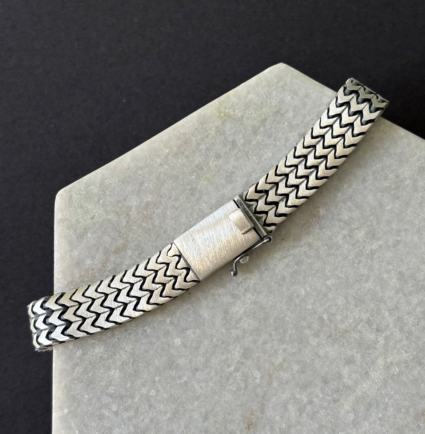 Chevron Snake Bracelet