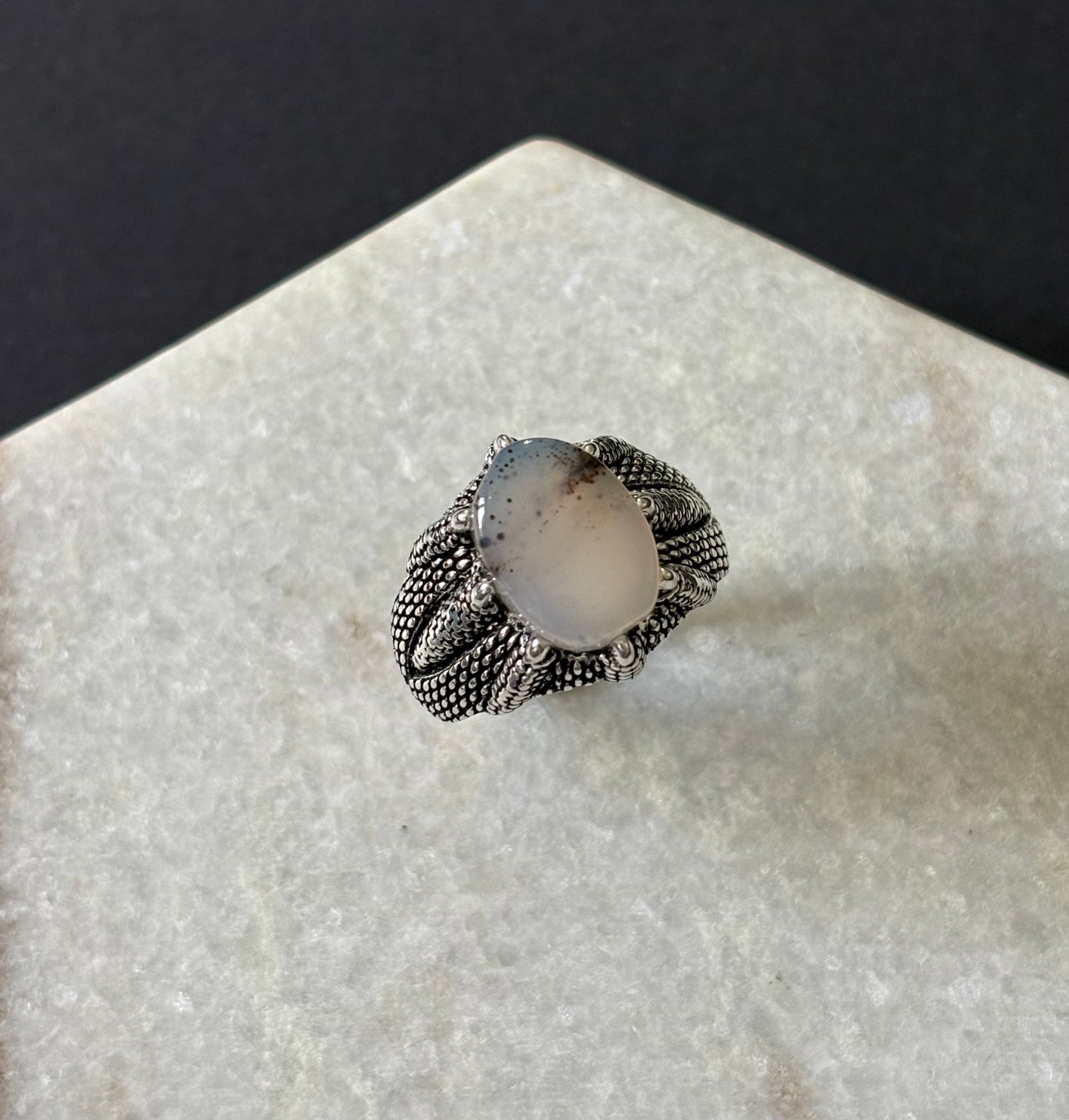 Dracarys Yemeni Aqiq Ring