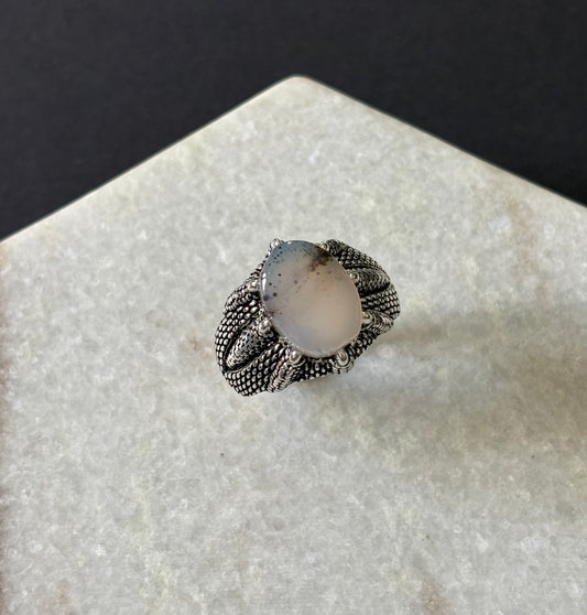 Dracarys Yemeni Aqiq Ring