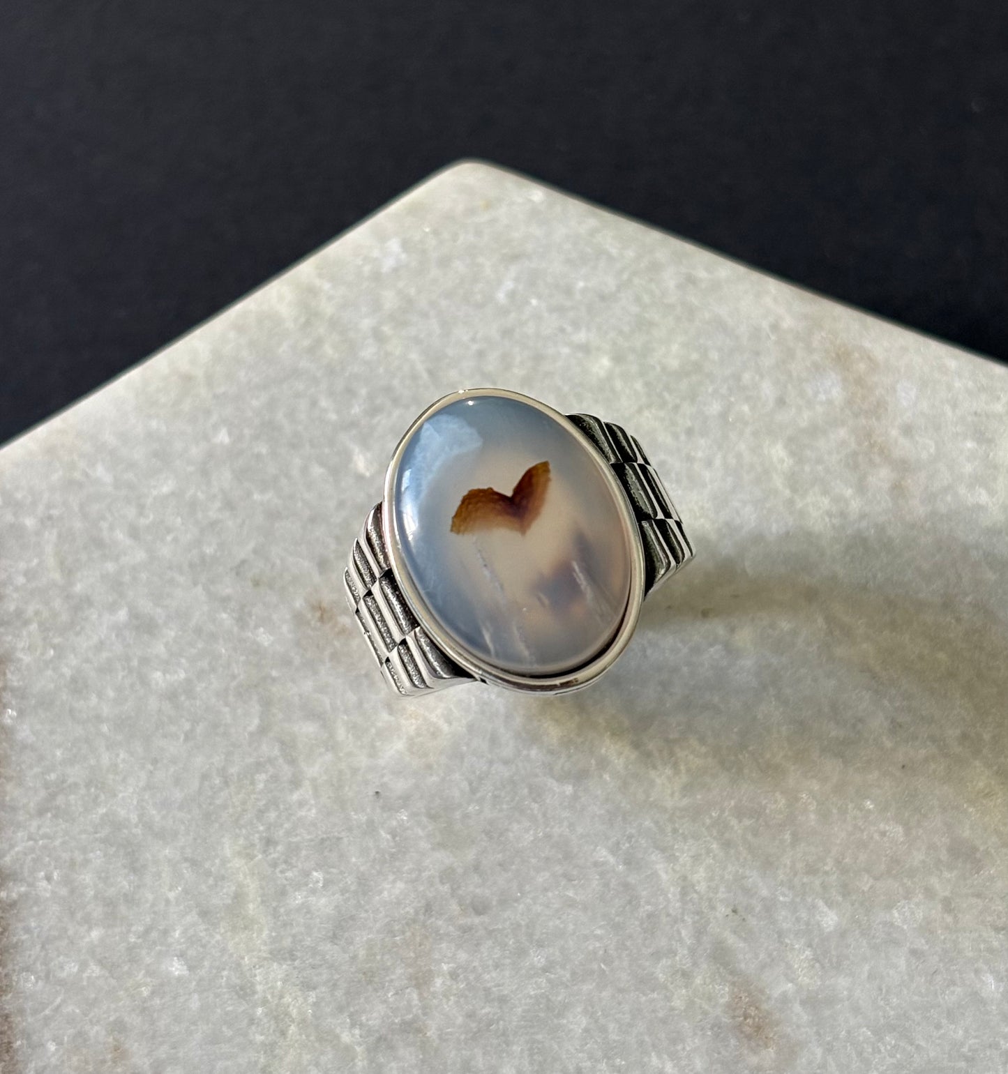 Rihla Yemeni Aqiq Ring