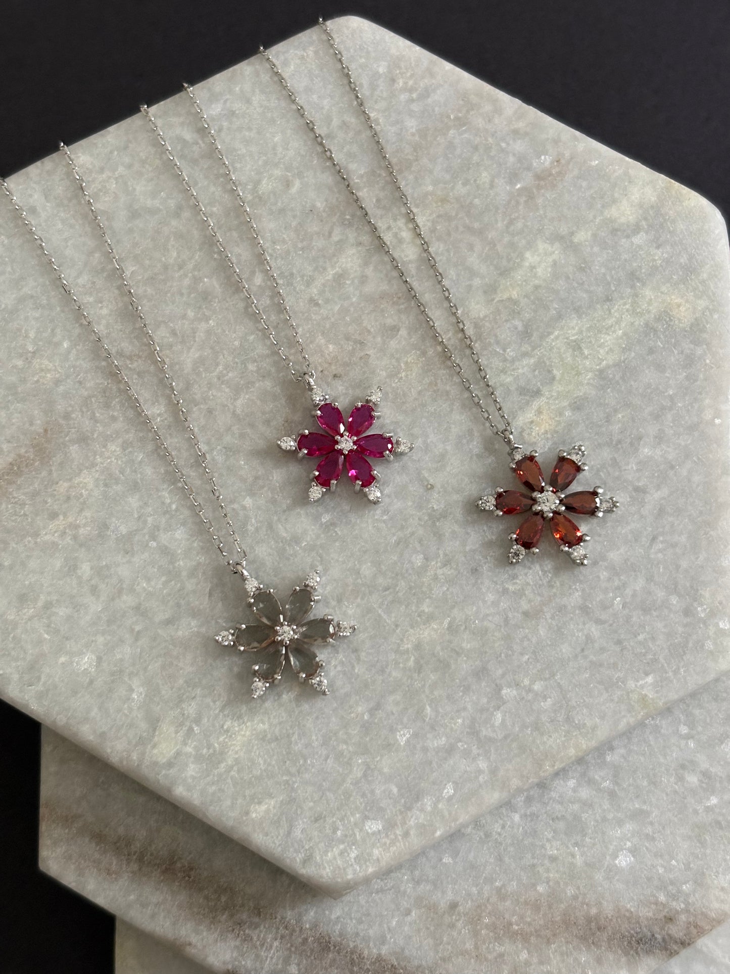 Lily Ruby Necklace