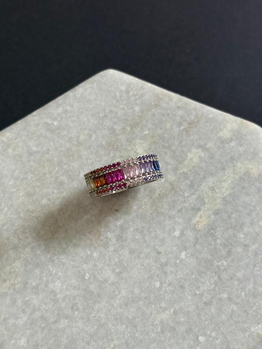Rainbow Stackable Ring