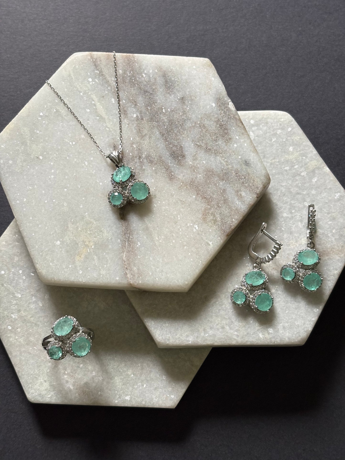 Multi Tourmaline Set