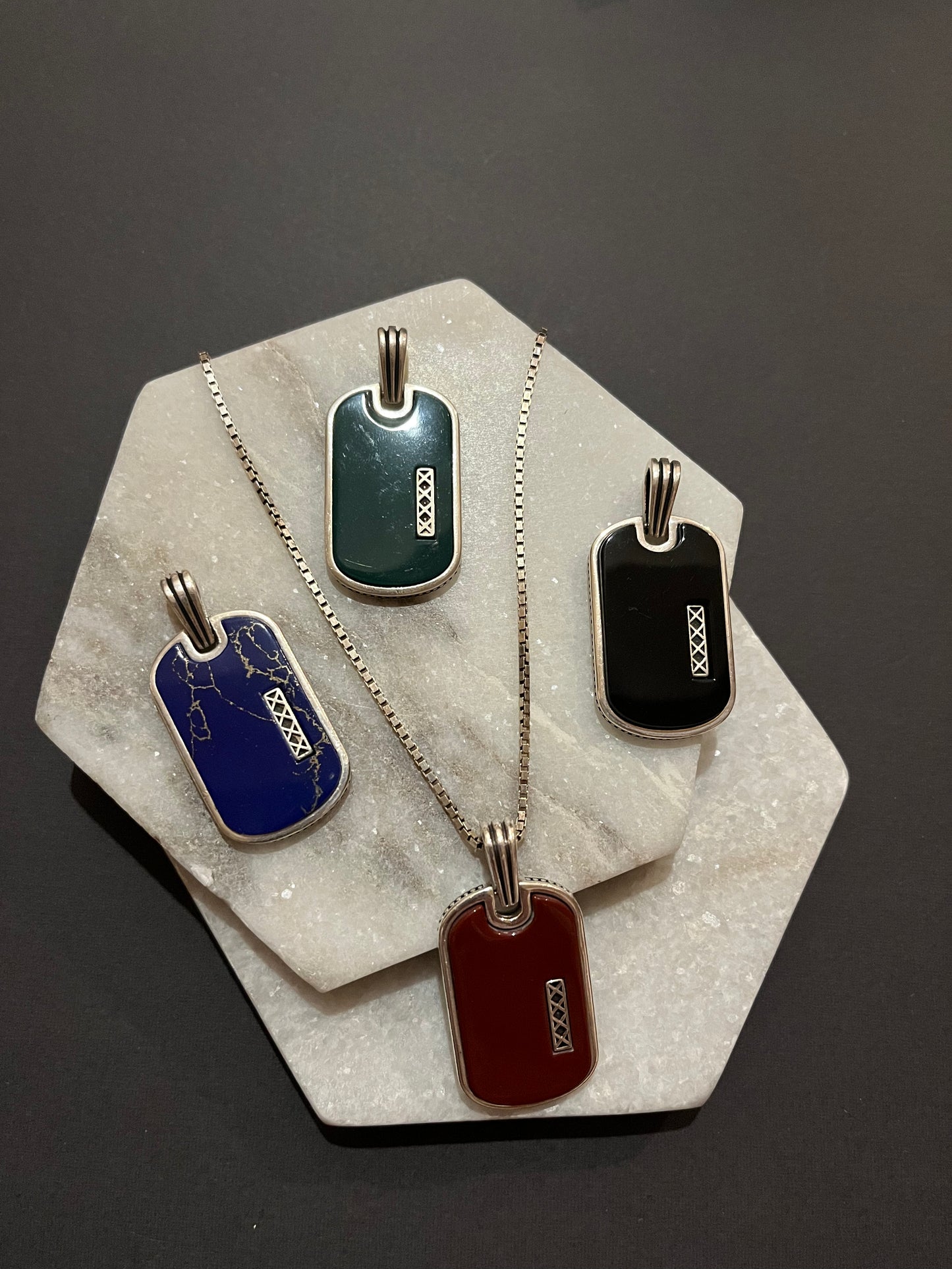 Enamel Military Pendant