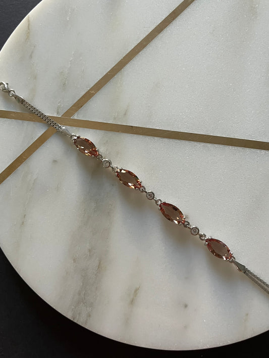 Simple Marquise Bracelet