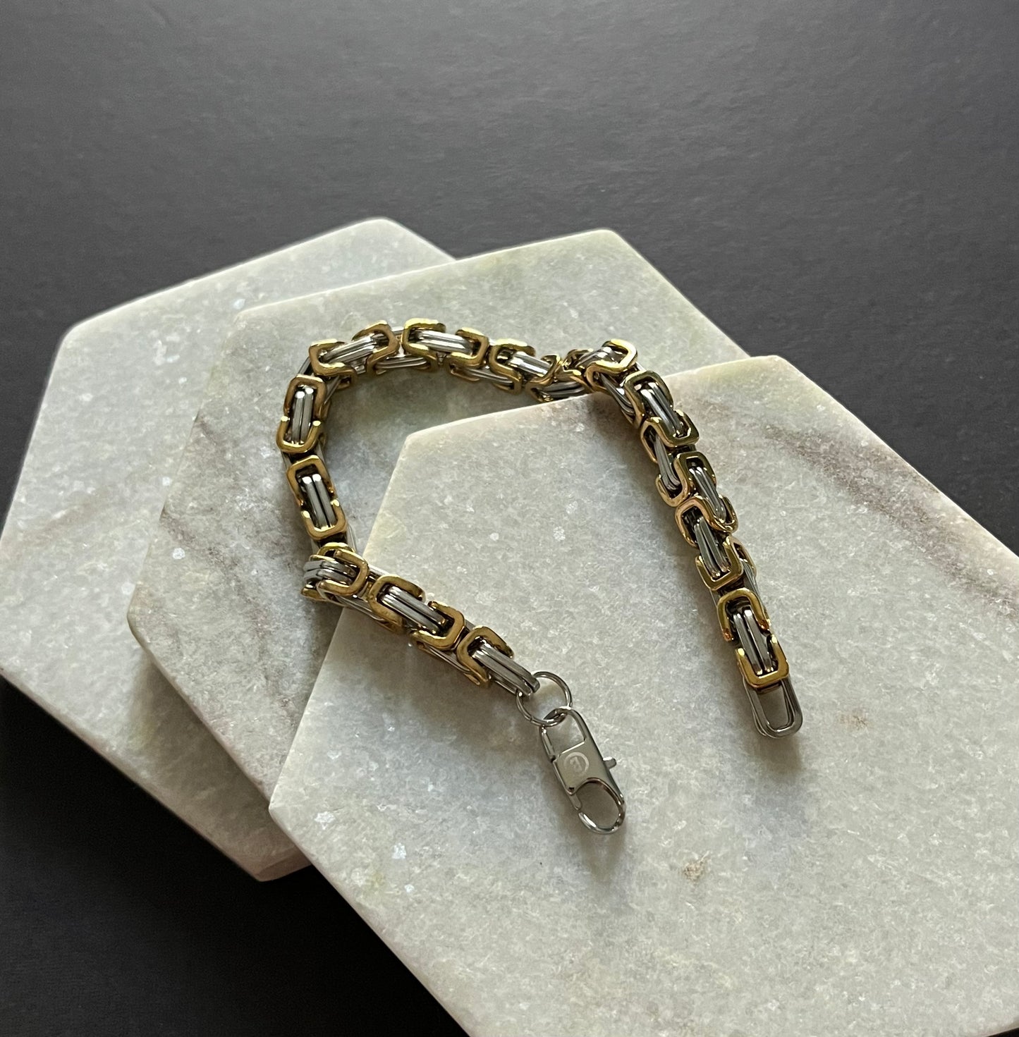 Stainless Steel Box Chain Bracelet