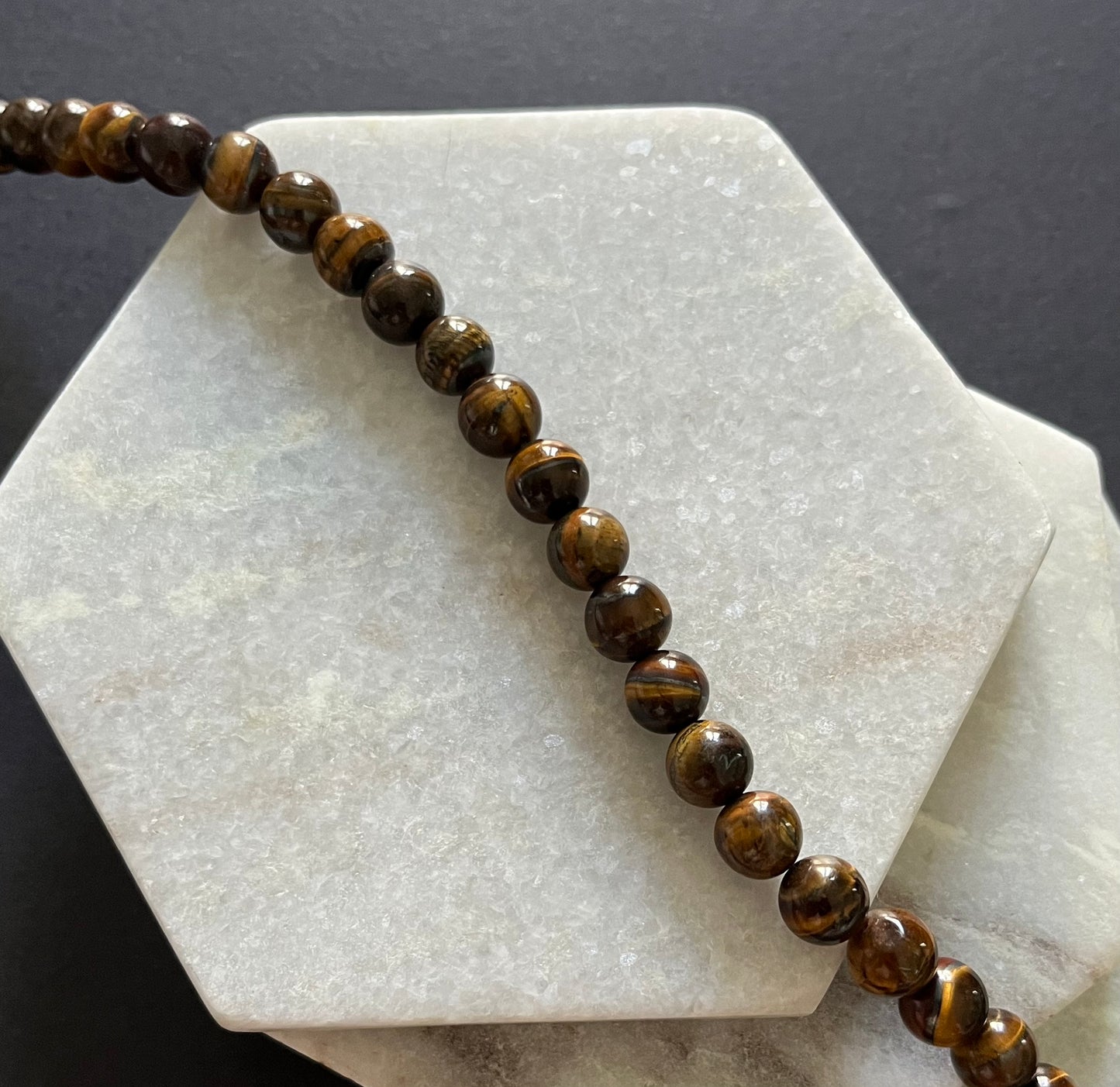 Customize: Elastic Natural Stone Bracelet