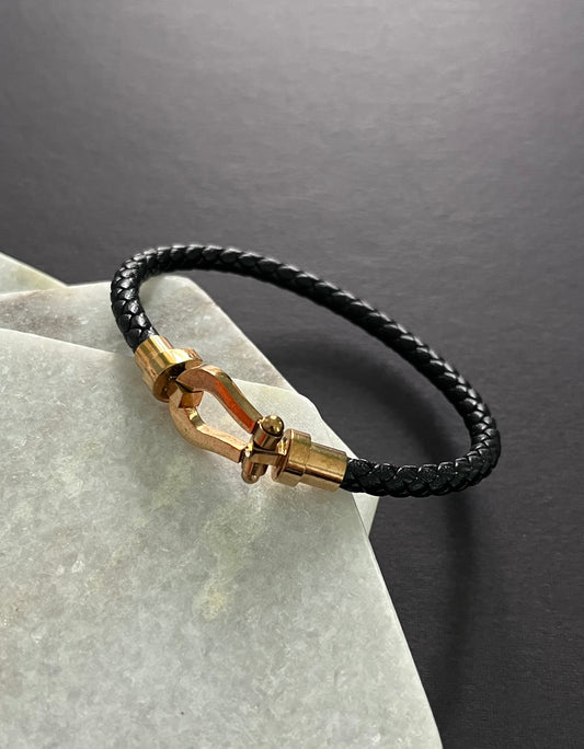 Rose Gold Equestrian Bracelet