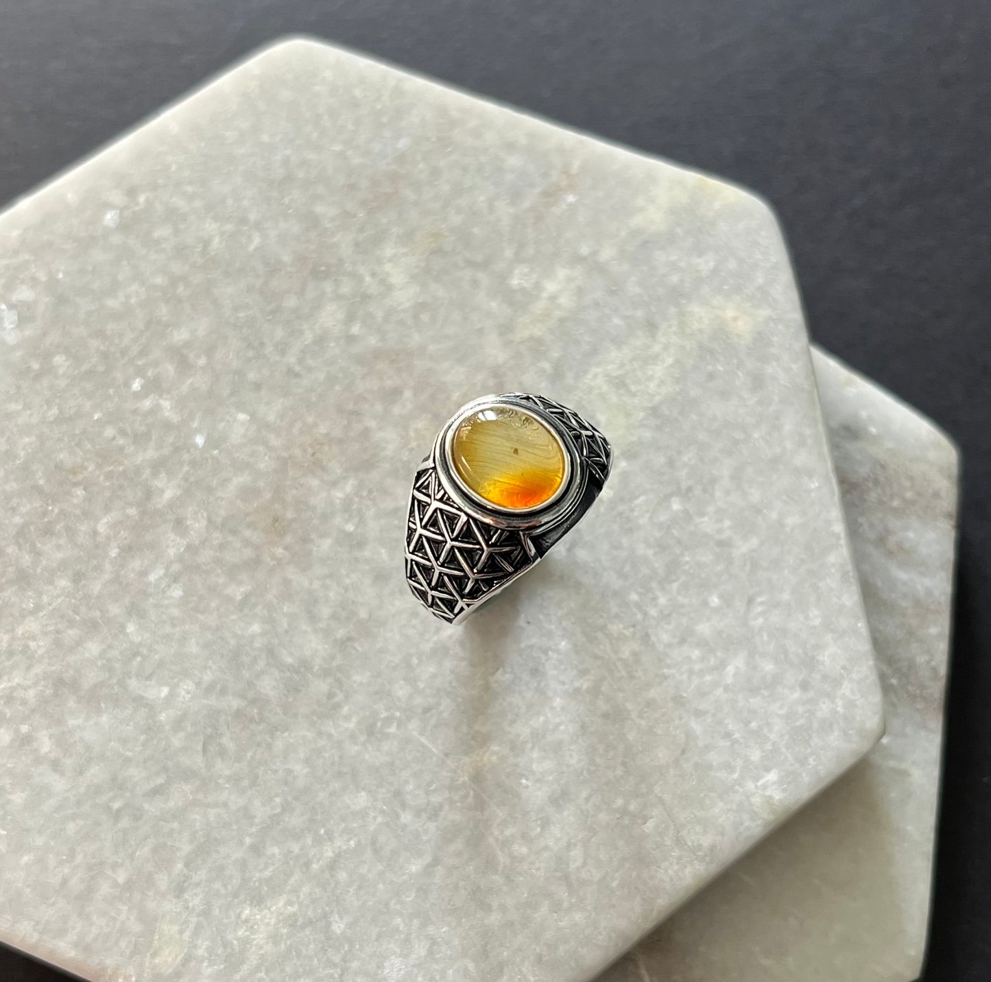 Muhannad Amber Ring