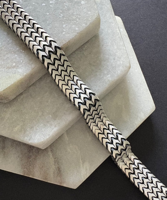 Chevron Snake Bracelet