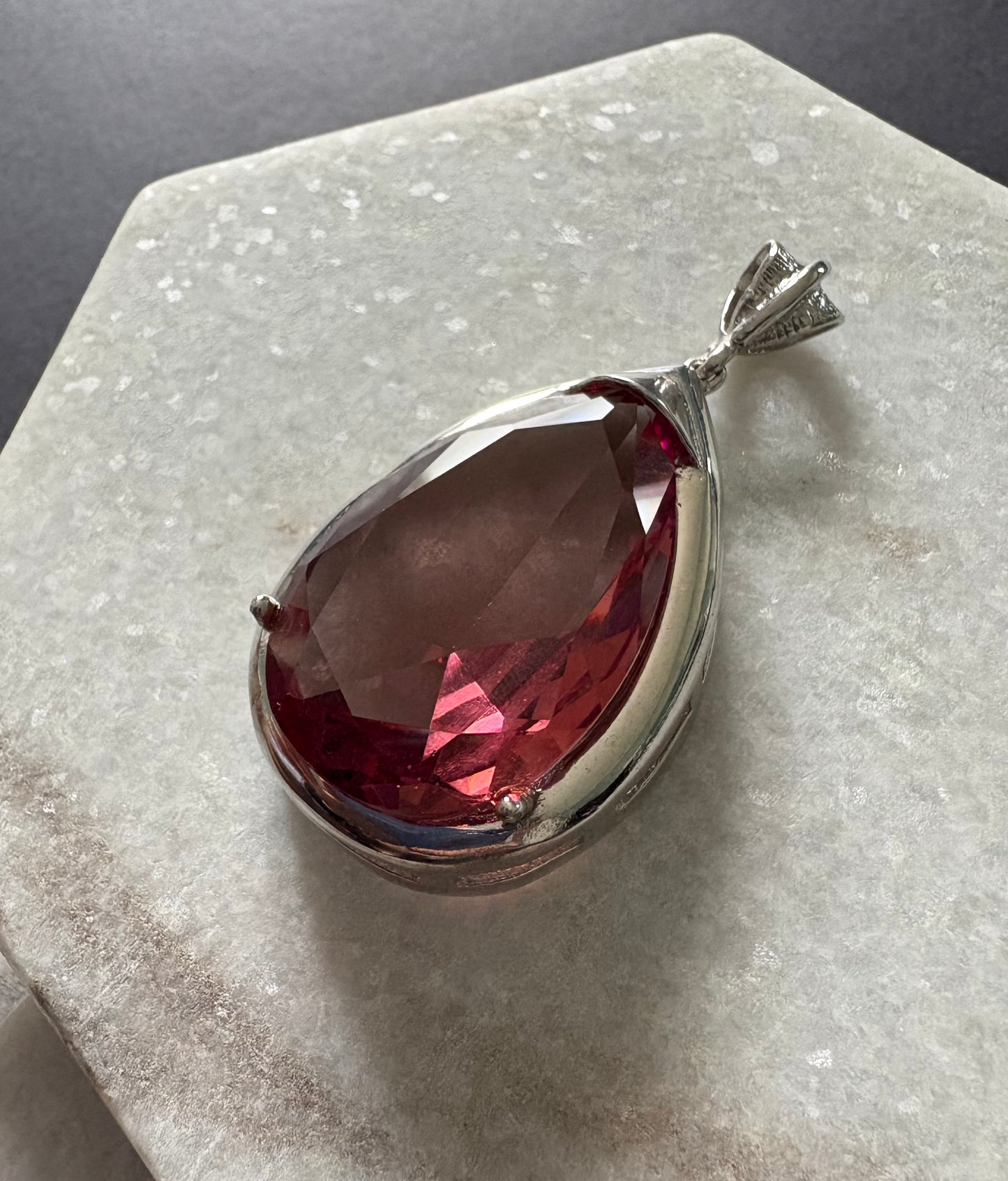 Pear Zultanite Pendant