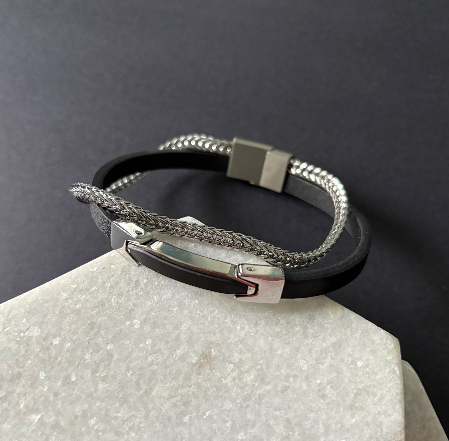 Double Strand Sleek Bracelet